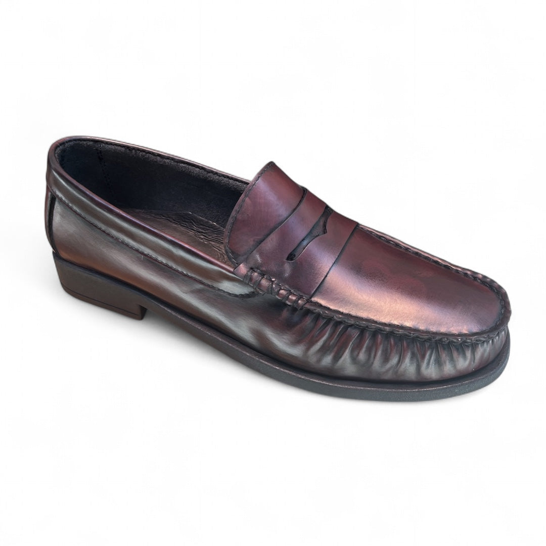 Men's Penny Loafer Burgundy