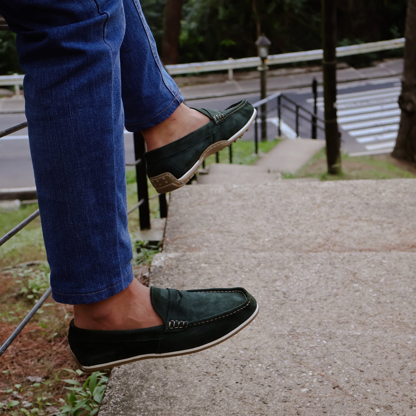 Cruise Suede Green