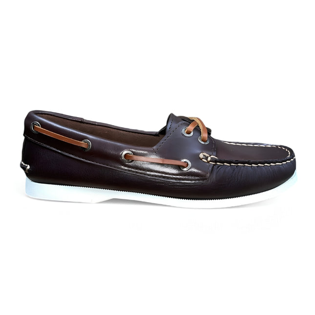 Women Dark Brown Boat Shoes