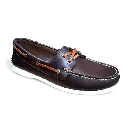 Women Dark Brown Boat Shoes