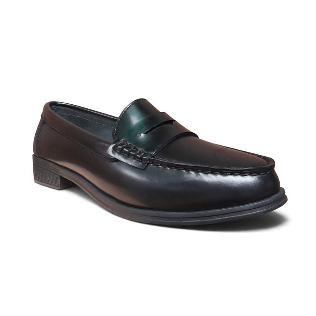 Ladies Black Penny Loafer