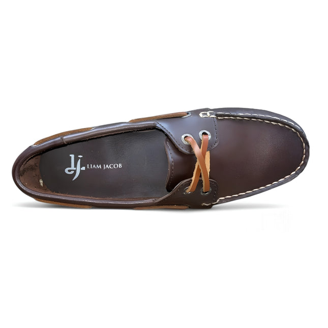 Women Dark Brown Boat Shoes