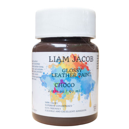Liam Jacob Glossy Choco Leather Paint