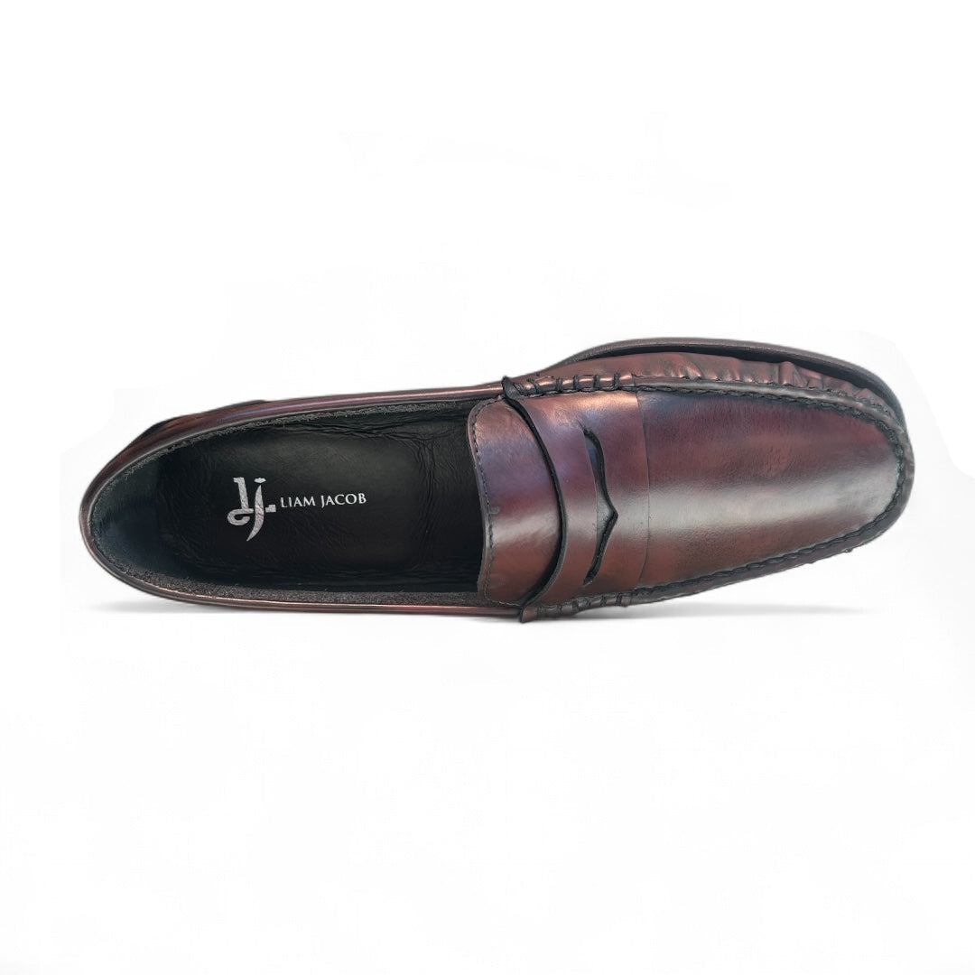 Men's Penny Loafer Burgundy