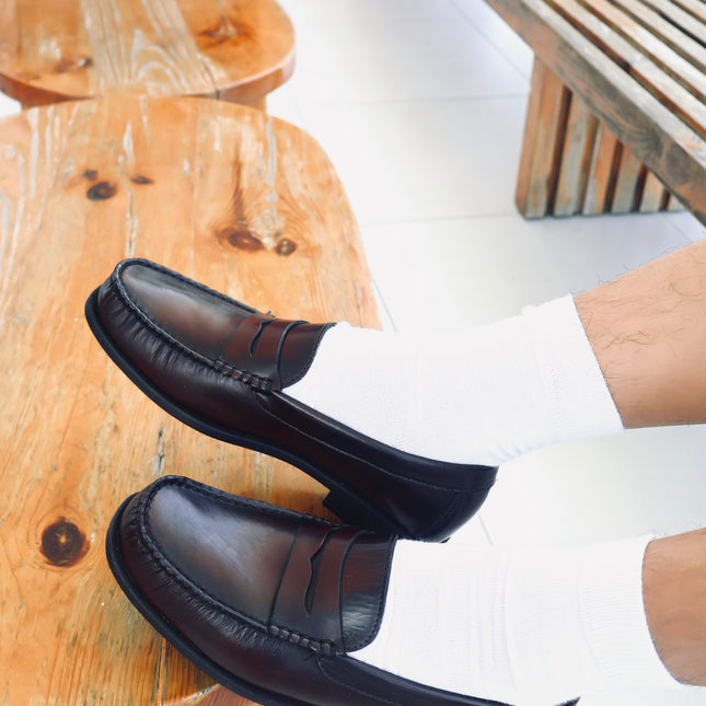 Men's Penny Loafer Burgundy