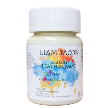 Liam Jacob Glossy Ivory Leather Paint