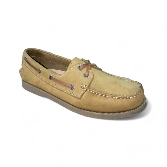 Men's Wheat Nubuck Boat Shoe