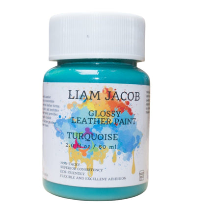 Liam Jacob Glossy Turquoise Paint