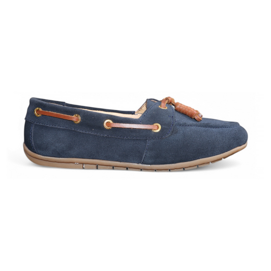 Velora Suede Navy Blue